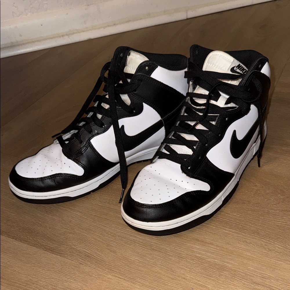 Nike Dunk High Panda Black White 11.5 High Top Sneakers